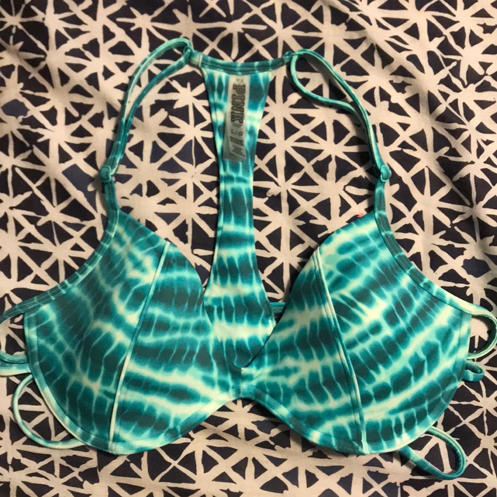 VICTORIA SECRET SWIM TOP - WORN, Size L